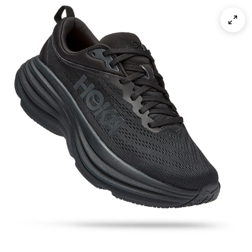 Hoka Women's Bondi 8 Running Shoes - Black